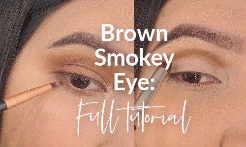 Brown Smokey Eye Easy Step By