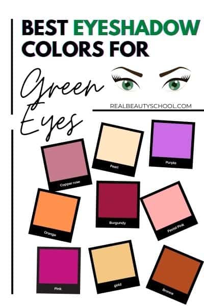 Best eyeshadow colors for green eyes