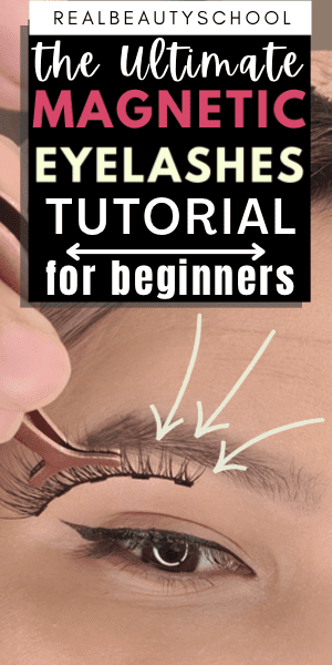 How to apply magnetic lashes, how to put on magnetic lashes for beginners, tips for magnetic eyelashes 