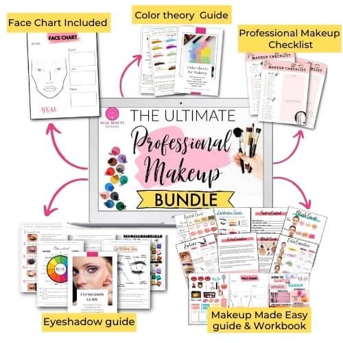 Real beauty school professional makeup ebook bundle