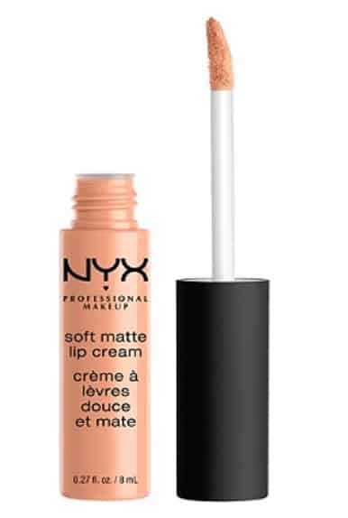 NYX professional makeup soft matte lip cream nude drugsotre lisptick