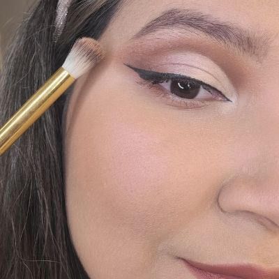 easy eyeshadow makeup look for christmas and new years