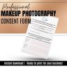 #1 Complete Printable Makeup Artist Contract and Forms By a MUA (Editable) - Real Beauty School