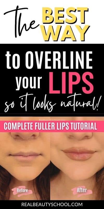How To Overline Lips Get Natural