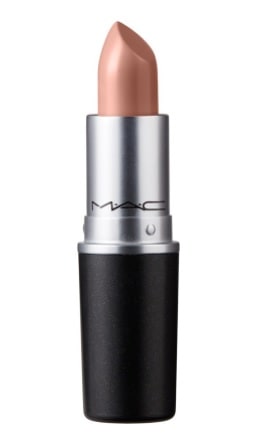 mac nude matte lipstick for burgundy dress