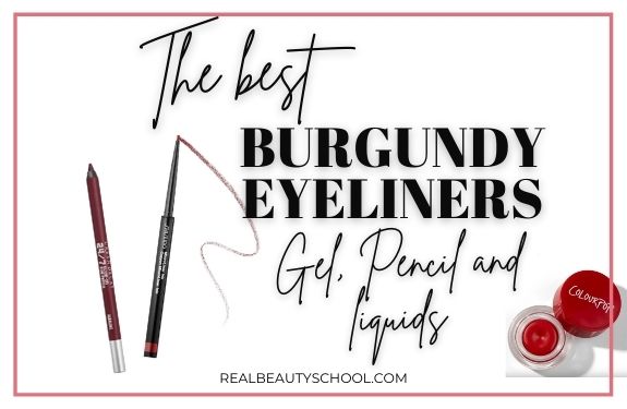 burgundy eyeliners