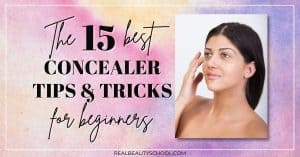 concealer tips for beginners