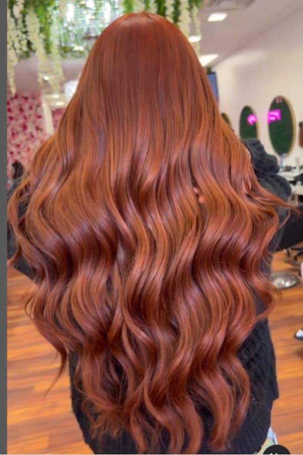 ginger copper hair 