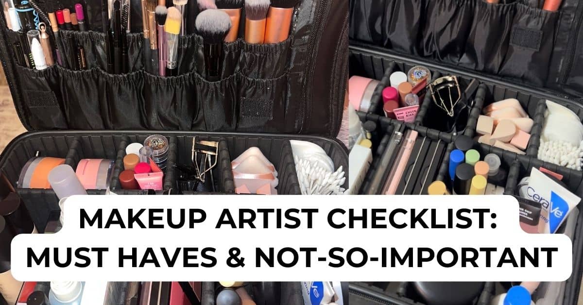 Makeup Artist Kit Checklist MUA kit essentials Real Beauty School