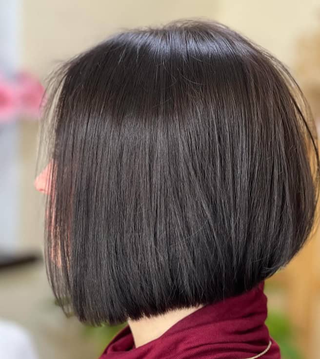 bob cut for older women