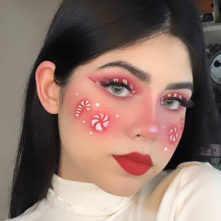 The Cutest Christmas Makeup looks to recreate this year (& Step by step Tutorials)