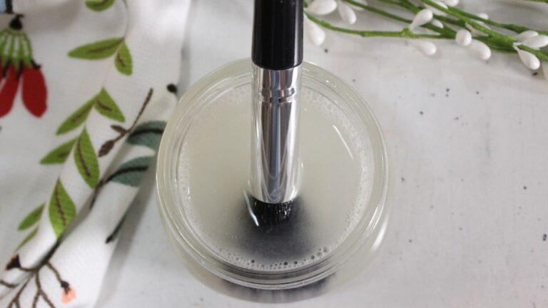 DIY Makeup Brush Cleaner (Easy, Natural & Affordable)