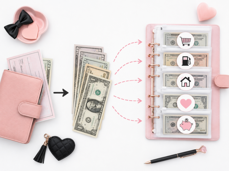 Cash Stuffing for Beginners: How to Organize Your Paycheck